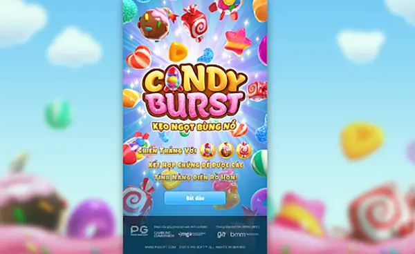Kẹo nổ là slot game video nổi tiếng