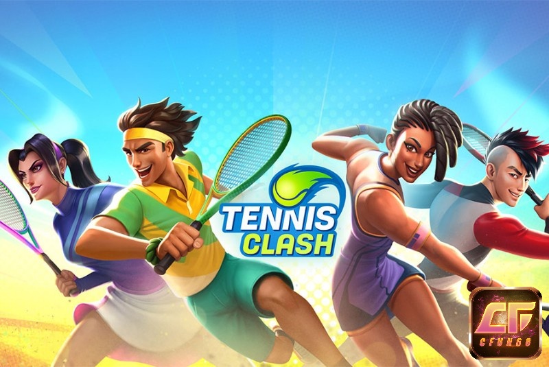 Game Tennis Clash được lấy cảm hứng từ bộ môn quần vợt