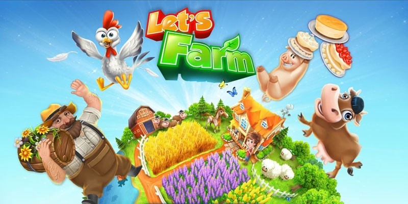 Game Let's Farm: Thiết kế trang trại trong mơ của bạn