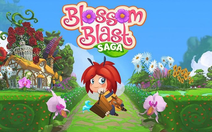 Game Blossom Blast Saga: Nối hoa sắc màu tuyệt đẹp