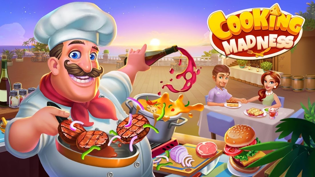 Game Cooking Madness: Hoá thân siêu đầu bếp cực cuốn