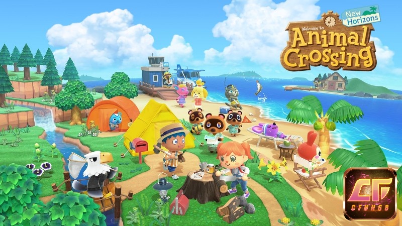 Game Animal Crossing là tựa game mô phỏng cắm trại cực kỳ vui nhộn và cuốn hút