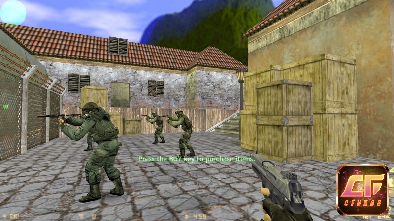 Nhân vật trong Game được chia làm 2 phe cảnh sát và cướp