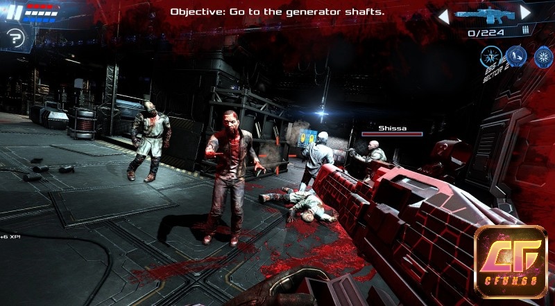 Người chơi phải chống lại sự trỗi dậy của binh đoàn Zombie