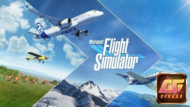 Game Flight Simulator có đến 2GB dữ liệu bản đồ của các quốc gia trên toàn cầu