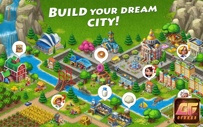 Game Township: Farm & City Building là tựa game xây dựng thành phố và nông trại thú vị và đầy sáng tạo