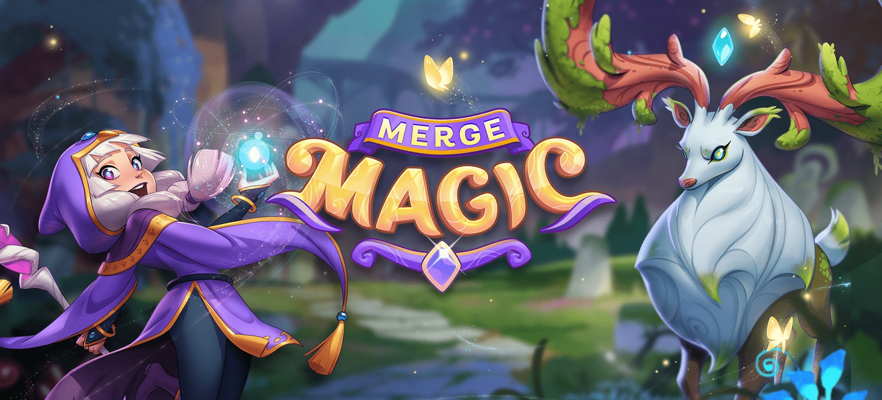 Game Merge Magic: Khám phá đảo phép thuật ma mị