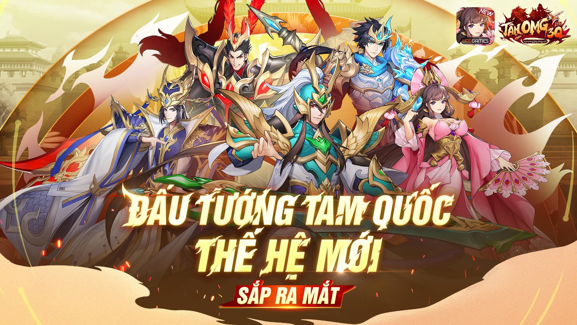 Game Tân OMG3Q VNG: Chiến thuật đấu tướng thời Tam Quốc