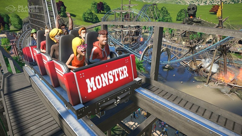 Game Planet Coaster 3D - Xây dựng công viên riêng của bạn