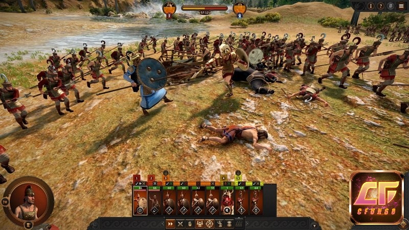 Người chơi trực tiếp tham gia điều binh trong mỗi trận chiến