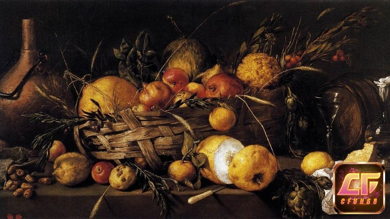 Tác phẩm tĩnh vật và trái cây của cố hoạ sĩ Antonio de Pereda