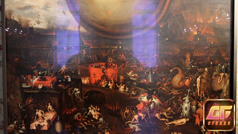 Tác phẩm The Inferno của họa sĩ Rembrandt van Rijn