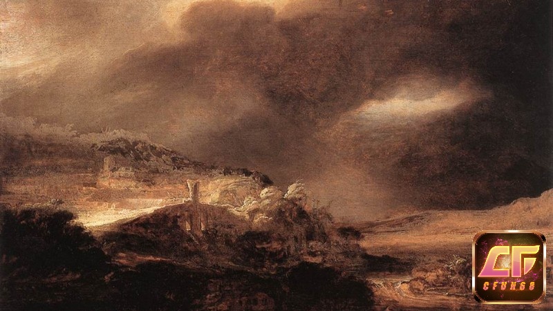 Tác phẩm Cảnh Bão của họa sĩ Rembrandt van Rijn
