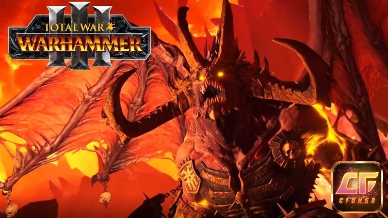 Đại ác Quỷ Khorne trong game Total War: Warhammer III