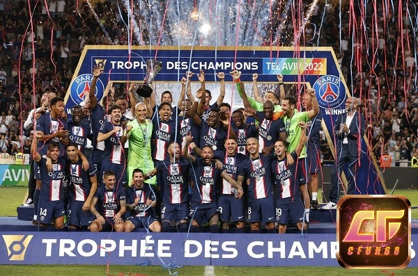PSG là một trong những CLB vô địch Ligue 1 nhiều nhất
