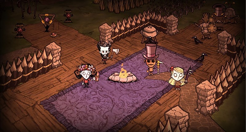 Game Don't Starve Together 2D - Game sinh tồn thế giới mở