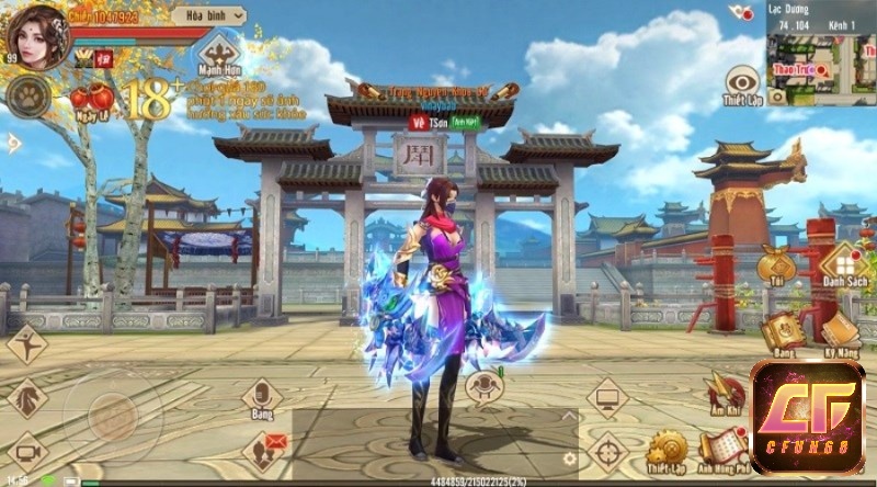 Game Tân Thiên Long Mobile sở hữu đồ họa và âm thanh chỉn chu