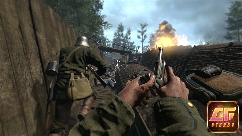 Kho vũ khí của Game Verdun đậm chất Thế chiến I