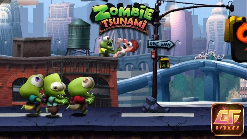 Game Zombie Tsunami được tích hợp nhiều tính năng hấp dẫn và dễ gây nghiện