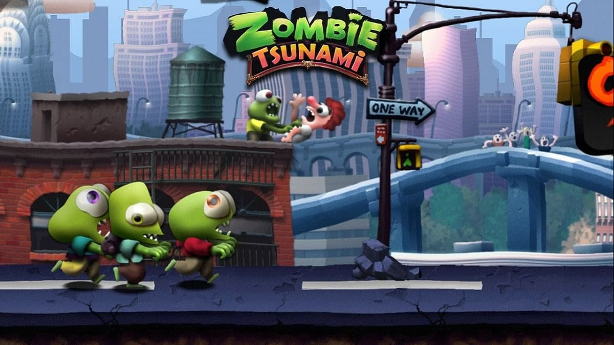 Game Zombie Tsunami 2D - Game sóng thần zombie vui nhộn