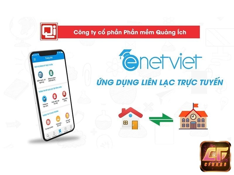 App eNetViet: Ứng dụng liên lạc giữa nhà trường và gia đình