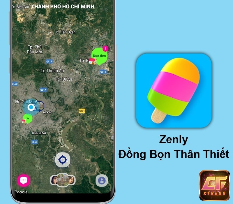 App Zenly - Ứng dụng định vị chất lượng số 1 hiện nay