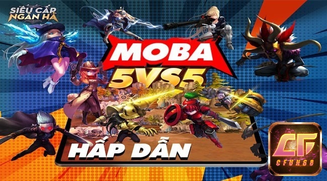 Game Hyper Rank thể loại game Moba 5vs5 hấp dẫn