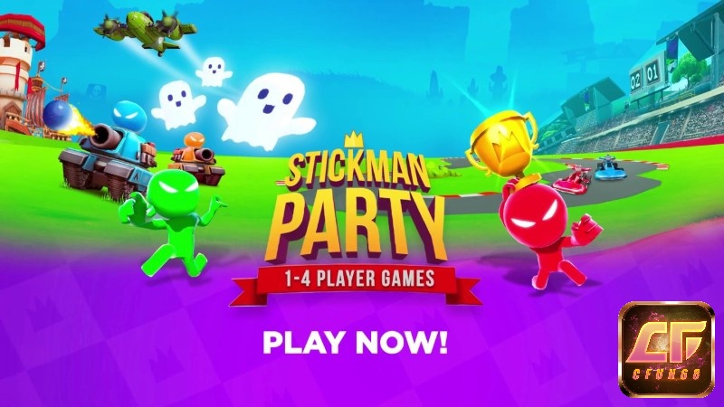 Cùng cfun68 tìm hiểu chi tiết về trò chơi Game Stickman Party 2 3 4 MiniGames nhé