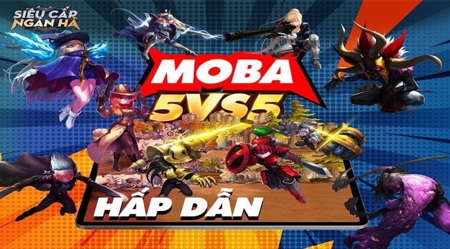 Game Hyper Rank thể loại game Moba 5vs5 hấp dẫn