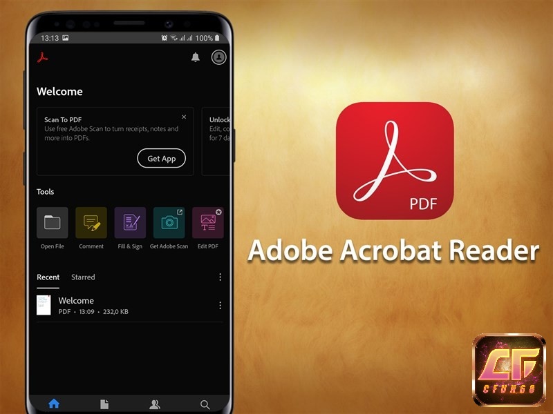 App Adobe Reader là ứng dụng đọc và chỉnh sửa file pdf phổ biến nhất hiện nay