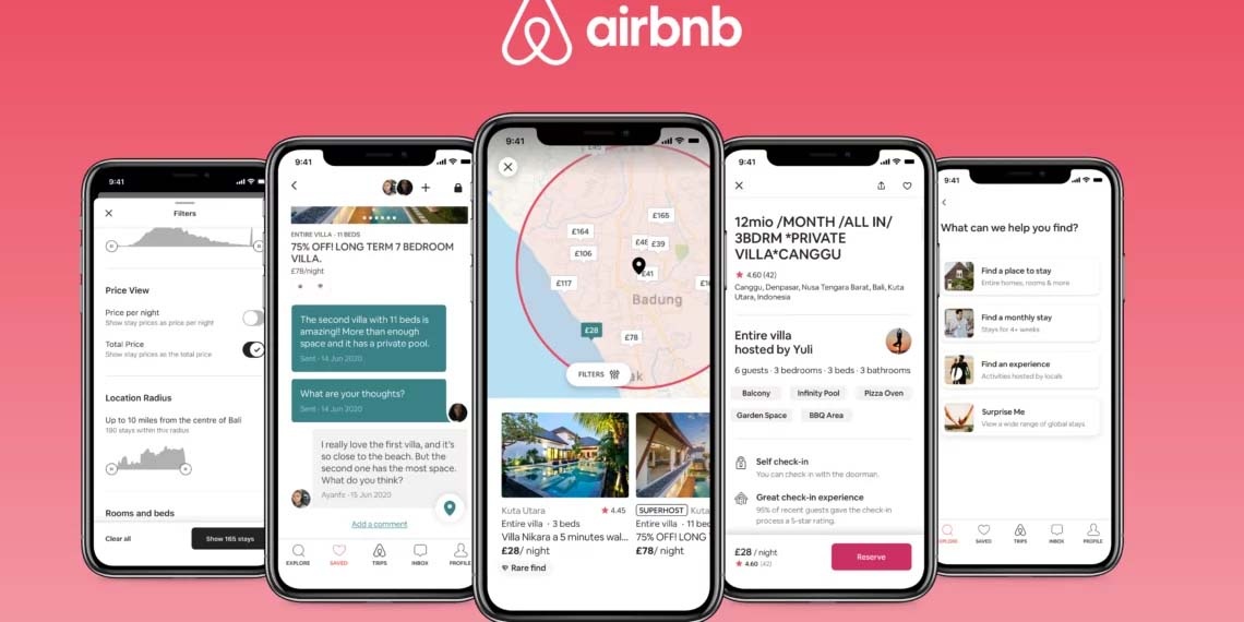 App Airbnb - Ứng dụng du lịch được ưa thích nhất hiện nay
