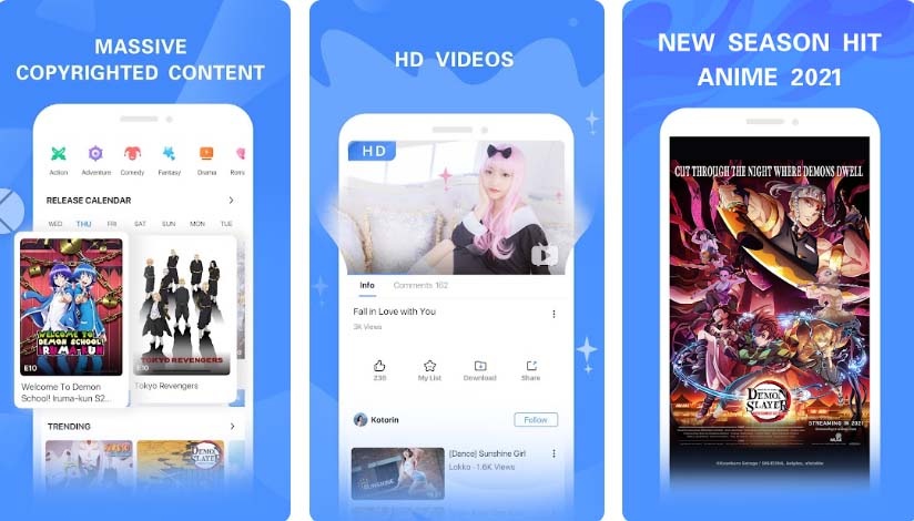 App Bilibili - Ứng dụng xem video Anime HD hàng đầu hiện nay