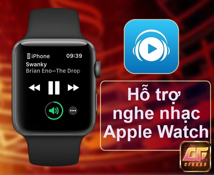 Hỗ trợ trên nhiều thiết bị đeo tay như Apple Watch
