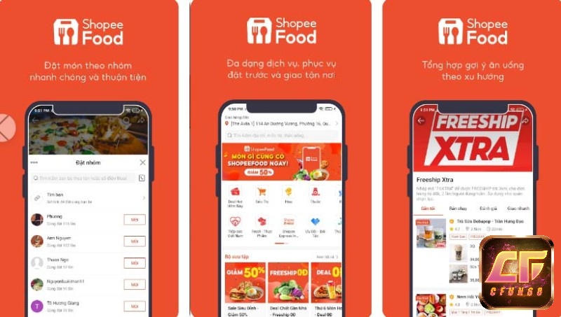 App Shopee Food có nhiều ưu điểm nổi bật.