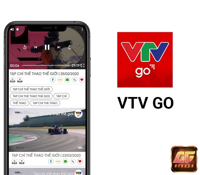 App VTV Go ứng dụng xem truyền hình chính thức của Đài Truyền Hình Việt Nam