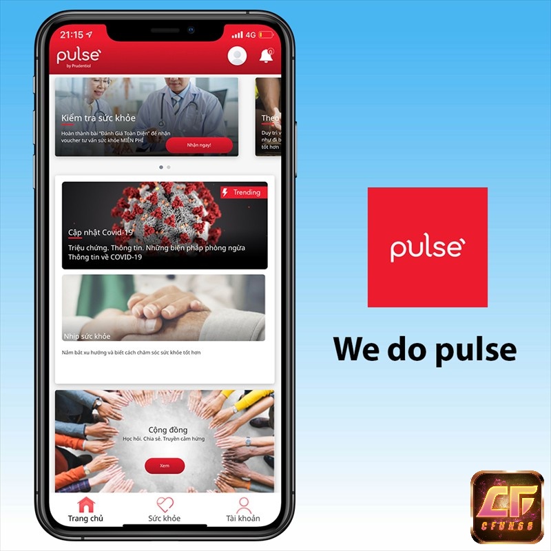 App We Do Pulse kiểm tra sức khỏe ngay tại nhà