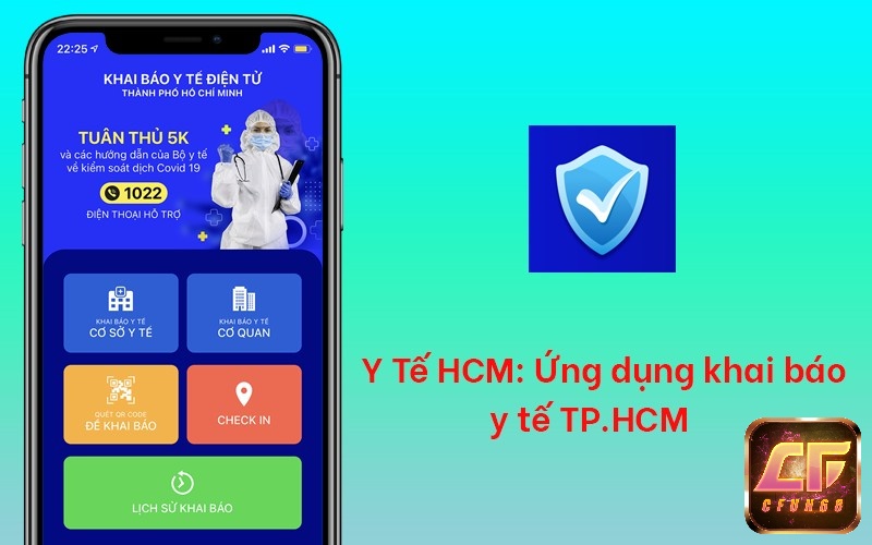 App Y tế HCM khải báo y tế toàn TP.HCM