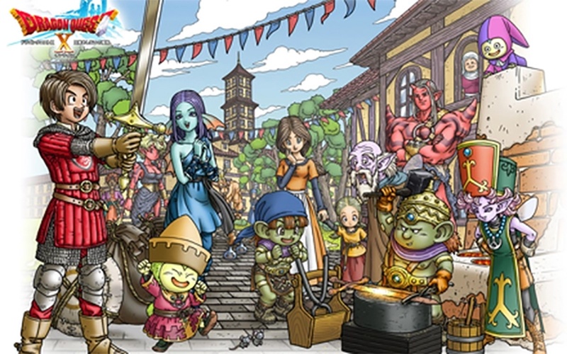 Game Dragon Quest X Online - Tựa game nổi tiếng từ Nhật Bản