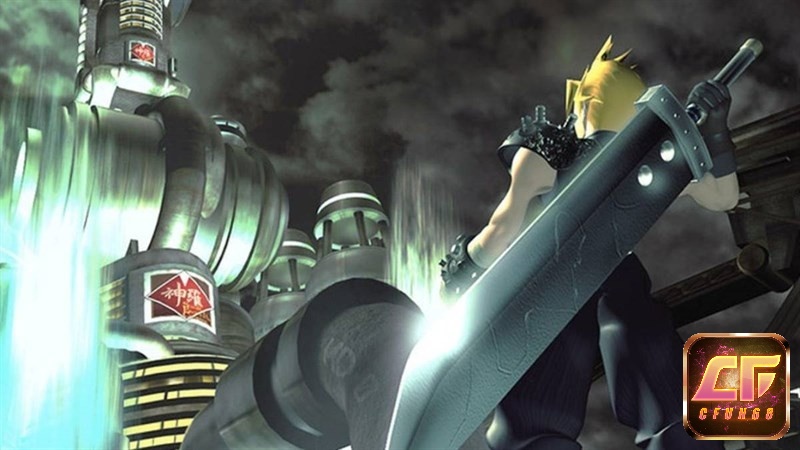 Bối cảnh game Final Fantasy VII Remake là thành phố và các lò phản ứng