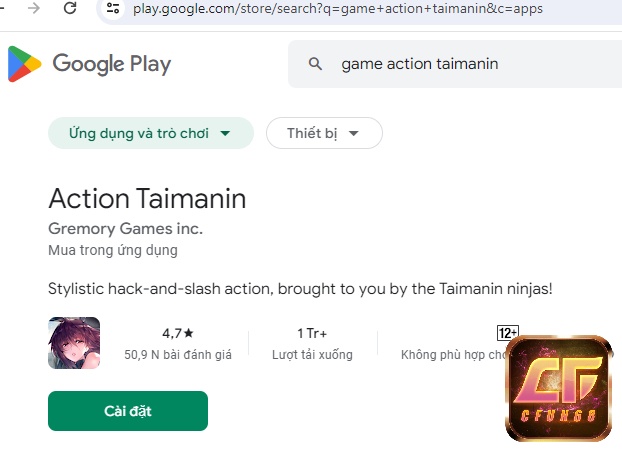 Link tải Action Taimanin chi tiết