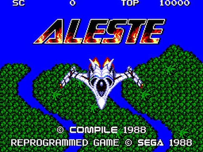 Game Aleste - Tựa game bắn súng theo chiều dọc hấp dẫn
