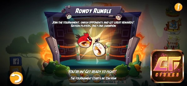 Giải đấu Rowdy Rumble là nơi thử tài bắn súng cao su với những người chơi khác