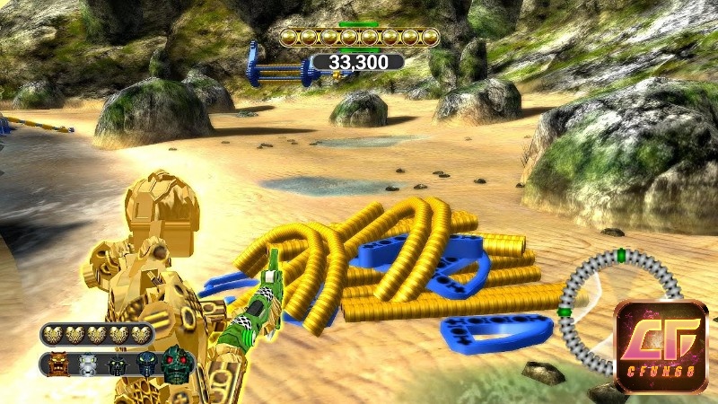 Game Bionicle Heroes - Trò chơi phong cách Lego đẹp mắt