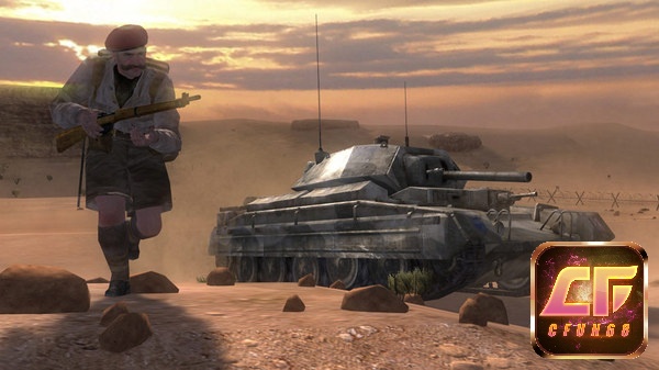 Game Call of Duty 2 mang đến một loạt nhân vật đa dạng