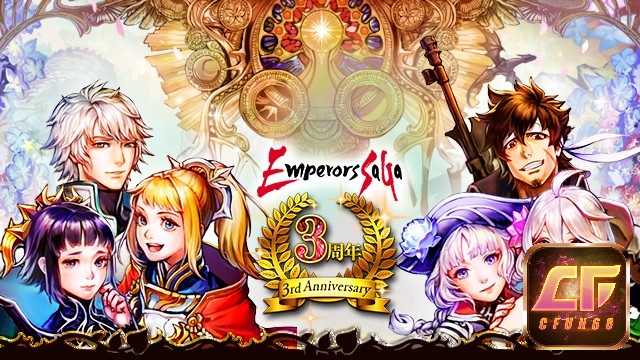 Game Emperors SaGa sở hữu đồ họa ấn tượng với thiết kế nhân vật đa dạng và chi tiết