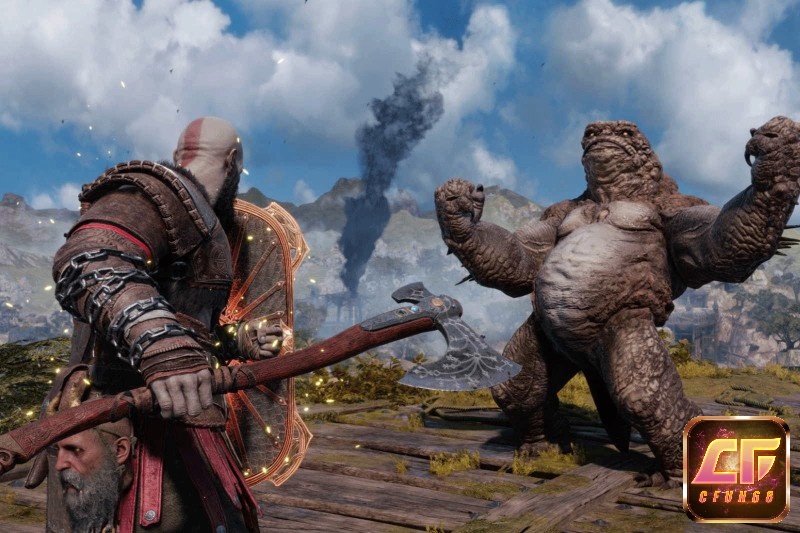 Những màn chiến đấu gay gắt trong Game God of War Ragnarok