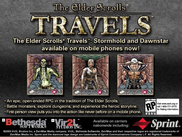 Game The Elder Scrolls Travels: Game nhập vai cổ điển