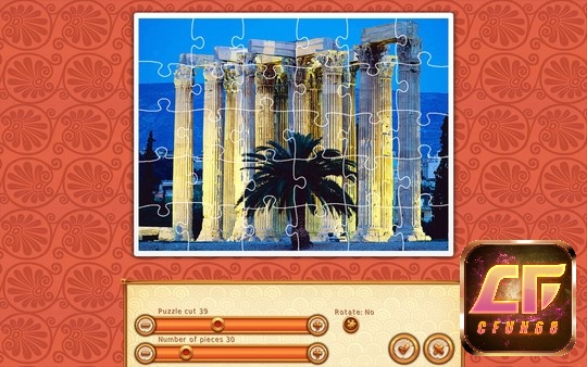 Trong game 1001 Jigsaw. Myths of Ancient Greece các cấp độ chơi được thiết kế để phù hợp với mọi đối tượng người chơi