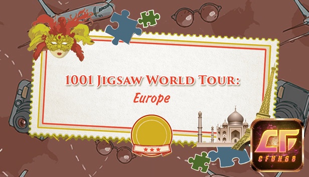 Game 1001 Jigsaw. World Tour: Europe hấp dẫn và đẹp mắt