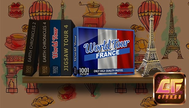 Game 1001 Jigsaw. World Tour: France hấp dẫn và đẹp mắt